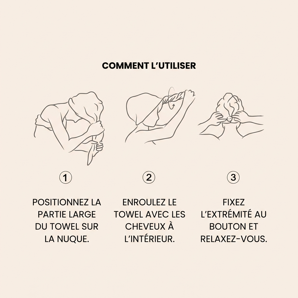 Magda Towel – Serviette à Séchage Rapide